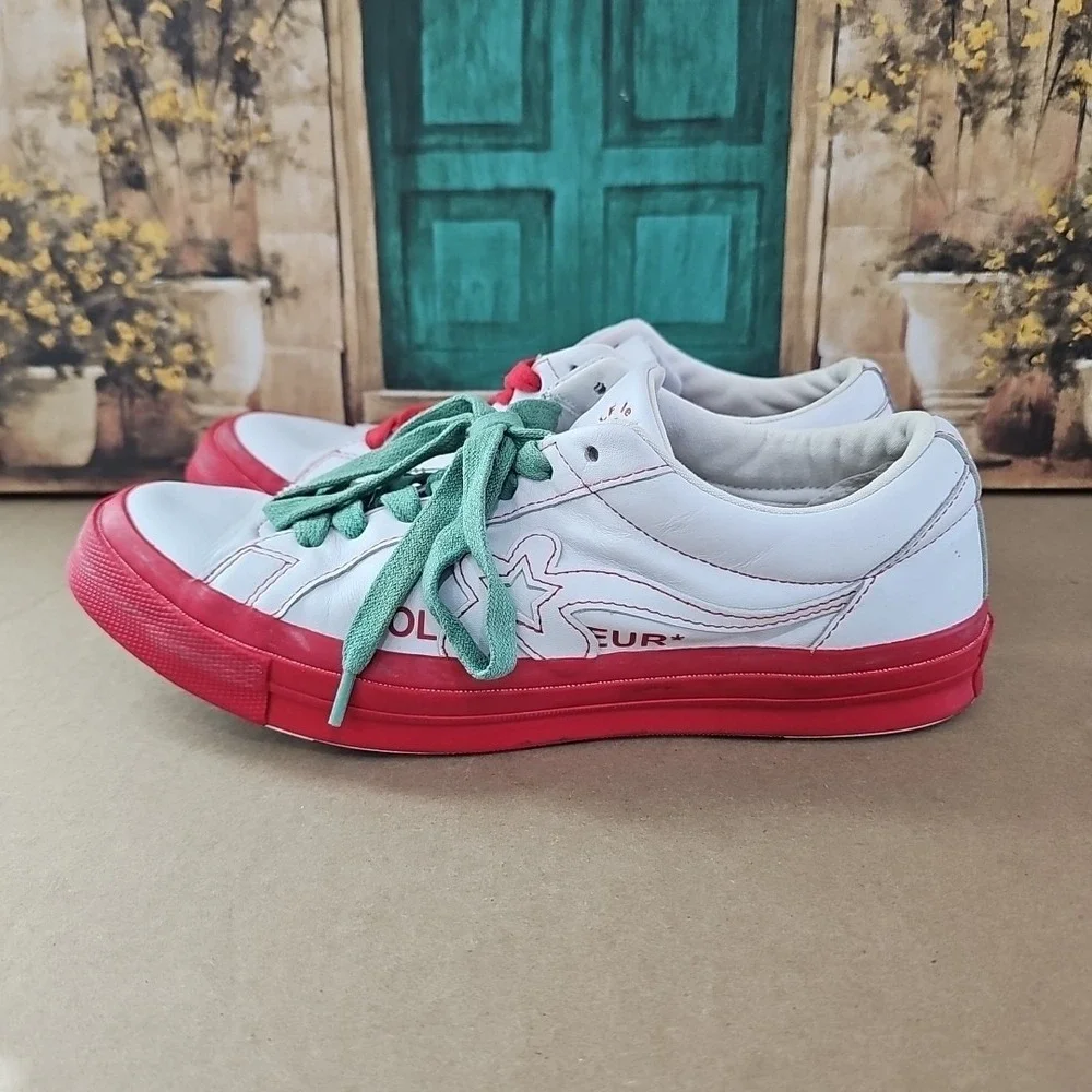 Converse Golf le Fleur x One Star Ox Racing Red Men's 9.5 Women's 11.5